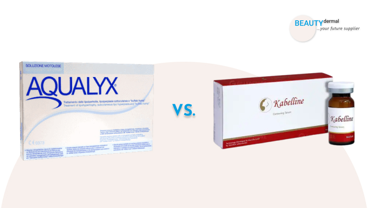 Kybella and Aqualyx fat dissolving injections compared